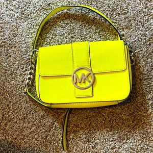 Michael Kors Neon Yellow Bag